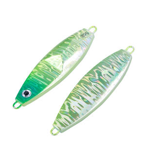 Vente chaude 3D Artificiel 40 80 100g Deep Sea Lent Jig Métal Leurres À La Traîne Longue Coulée Et <span class=keywords><strong>Pêche</strong></span> Au Thon Ocean Beach OME - Product Image 3