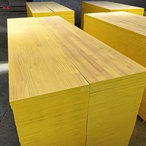 <span class=keywords><strong>Pannelli</strong></span> in <span class=keywords><strong>compensato</strong></span> a <span class=keywords><strong>3</strong></span> strati per casseforme, 27mm, gialli, per edilizia - Product Image 1