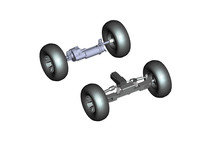 Robot móvil Código bidimensional Inteligente Programable Tierra Vehículo no tripulado Servo de cuatro ruedas Manejo de logística