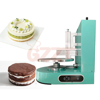Machine automatique de revêtement de crème en acier inoxydable Offre Spéciale 110V 220V 36Cm, épandeur de décoration de crème de pain de gâteau
