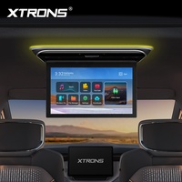 Monitor de Techo para Auto XTRONS de 15.6 Pulgadas con Android, Pantalla Táctil IPS 1920x1080, Plegable, con Sonido Superior y Entrada HD, Reproducción de Video 4K