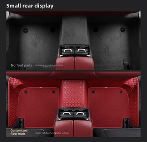 Alfombrillas de Cuero Personalizadas de Fábrica OEM, Juego Completo para Todos los Modelos de Auto, 3D, Completamente Rodeadas, Impermeables e Inodoras, Revestimiento Interior para Piso - Product Image 6