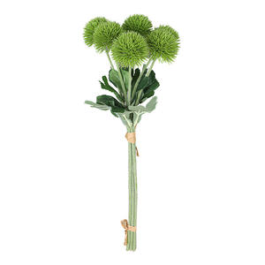 Ramo de Diente de León Artificial Esponjoso de 40cm para Decoración Interior/Exterior del Hogar, Crisantemo de Mesa - Product Image 4