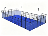 Cancha de Pádel Comercial de Gran Formato, Diseño de Base Integrada con Múltiples Unidades Combinadas, la Más Vendida
