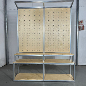 ملف جانبي من الألومنيوم لسوبر ماركت ، أرفف أرفف قائمة على الأرض لألواح المحيط ، أرفف لمراكز التسوق ، وأرفف لمراكز التسوق - Product Image 4