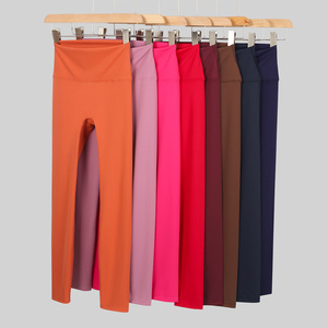 Leggings de yoga 7/8 ultra doux pour femmes, taille haute, effet ventre plat, pour la gym et l'entraînement - Product Image 2