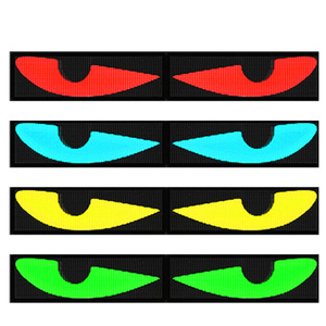 Luz LED de pantalla flexible Ojo Turco, múltiples colores, Bluetooth, dinámica, para coche y camión, mejora de actualización, material de silicona - Product Image 4