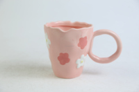 Taza de cerámica con forma de panda, taza de café de cerámica con forma de panda, animal 3d