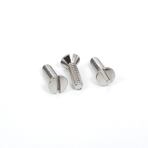 Tornillos de máquina de cabeza avellanada plana ranurada, tamaño de 1/<span class=keywords><strong>8</strong></span>, <span class=keywords><strong>3</strong></span>/16, 7/32 y 450 pulgadas - Product Image 1
