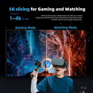 MegaTower Indoor 5G CPE ESIM Router con WiFi6 y tarjeta SIM 3600Mbps Modo dual <span class=keywords><strong>SA</strong></span> NSA para negocios y oficina - Product Image 3