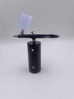Aérographe multifonctionnel portable à pression d'air réglable, fabriqué en Chine, rechargeable par USB, noir, rouge, or en option