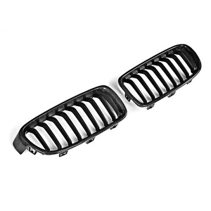 Pour Série 3 F30 2012-2018, Grille d'admission en fibre de carbone, Grille de pare-chocs avant, Décoration, Modification - Product Image 4