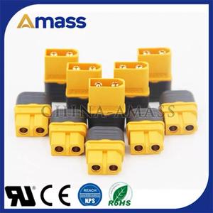 Prise Amass XT60H avec gaine pour modèles réduits d'avions, hélicoptères RC, bateaux et jouets - Product Image 3