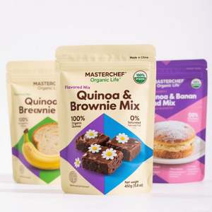 Sachet en Mylar à fond plat noir mat de 250 g (8 oz) avec fermeture éclair, recyclable et personnalisable pour aliments secs et friandises pour animaux de compagnie - Product Image 3