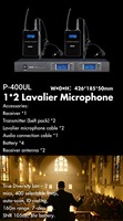 Microphone filaire professionnel à serre-tête pour l'église, le chœur, les performances instrumentales et les conférences