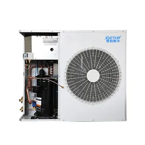 Unidad de refrigeración Emerson para caja de refrigeración, unidad de condensación, precio de condensador refrigerado por aire