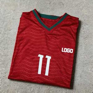 Maglia da Calcio Versione Giocatore <span class=keywords><strong>Mondiale</strong></span> 2026 all'ingrosso, Personalizzata per Club Nazionali, 100% Poliestere, Divisa da Calcio per Tifosi del Portogallo - Product Image 1