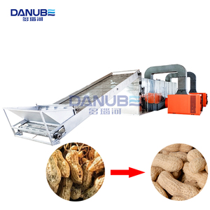 Durable Mesh Belt Peanut Dryer Peanut Cleaning and Drying Processing Line Peanut Dehydration Equipment - Product Image 1