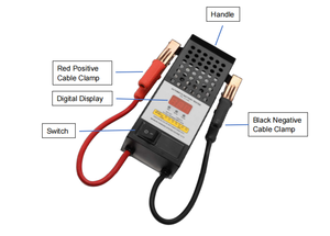 Testeur de capacité de chargeur de batterie 100 AMPS Testeur de charge pour batteries au lithium <span class=keywords><strong>6V</strong></span>/12V Outil de diagnostic - Product Image 2