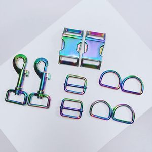 Pcs Metal Swivel Snaps <b>Hooks</b> With D Rings Side Release Buckles Slide Buckle For Purses Lanyard <b>Dog</b> Collars - Product Image 4