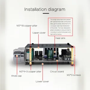 S100L BT5.02.1チャンネルパワーオーディオステレオサブウーファーアンプボード50WX2100WTREBLEベースノートチューニングAMP