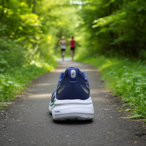 Zapatillas de Running para Mujer Asics Gel Kayano 31, Color Azul Índigo, Parte Superior de Malla Plateada, Suela de Goma, Temporada de Primavera - Product Image 2