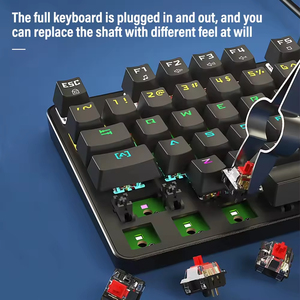 Best Price Black White Pink Blue 9-rgb 87keys Wired Usb Computer Gaming Led Rgb <b>Keyboard</b> - Product Image 4