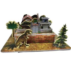 Puzzle 3D personnalisé en gros, modèle de château, <span class=keywords><strong>maison</strong></span> de poupée, puzzles 3D DIY - Product Image 5