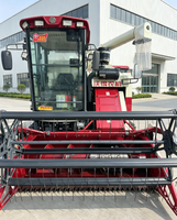 Nouvelle Moissonneuse-batteuse Touxin pour blé, riz et maïs pour terrasses en pente - Légère, haute productivité et capacité de montée stable