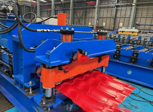JCX Nhà Máy Cung Cấp Trực Tiếp Và Tiếng Ồn Thấp Đầy Đủ Tự Động Roof Sheet <span class=keywords><strong>Glazed</strong></span> Gạch CuộN Máy Ép Với Chất Lượng Cao - Product Image 4