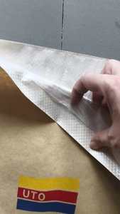 Bolsas tejidas de papel Kraft laminado PP de 25kg y 50kg, bolsa compuesta de plástico de papel Kraft impermeable de 3 capas <span class=keywords><strong>para</strong></span> fertilizantes industriales - Product Image 3