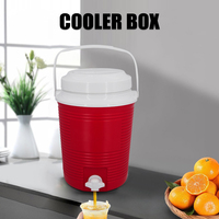 Distributeur de boissons froides de la glacière 7.6L avec la poignée de transport de robinet