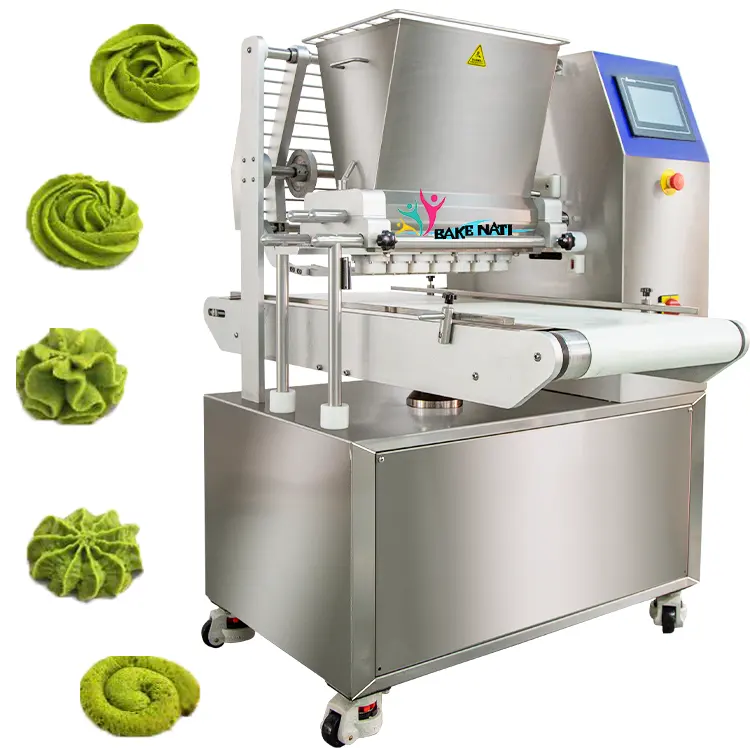 BNT-700A Industriële Cookie Bakkerij Machine Om Fortune Cookie Biscuit Vormgeven Machine