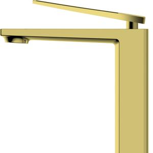 Robinet <span class=keywords><strong>Mitigeur</strong></span> Monocommande <span class=keywords><strong>Doré</strong></span> en Laiton à Poser sur Plan pour Lavabo <span class=keywords><strong>de</strong></span> <span class=keywords><strong>Salle</strong></span> <span class=keywords><strong>de</strong></span> <span class=keywords><strong>Bain</strong></span> - Offre Spéciale - Product Image 1