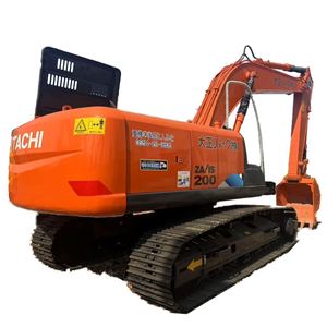 Excavatrice d'occasion Hitachi ZX200 20T haute performance |   Moteur, boîte de vitesses et pompe hydrauliques d'occasion à faible kilométrage |   1 an - Product Image 1