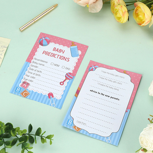 Carte da Gioco Predittive e di Consulenza per Baby Shower, Doppio Lato, per Feste e Eventi, '<span class=keywords><strong>È</strong></span> un Maschio o una Femmina?' - Product Image 1