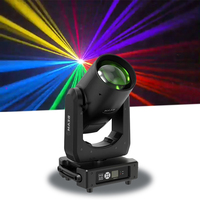 Projecteur Beam Moving Head 480W Température de couleur jusqu'à 8500K 7950lm 14 Gobos + Blanc Flux bidirectionnel & Effet arc-en-ciel DMX512