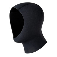 Cagoule de plongée thermique en néoprène avec fermeture au cou, cagoule de plongée pour eaux froides pour la plongée sous-marine et le snorkeling