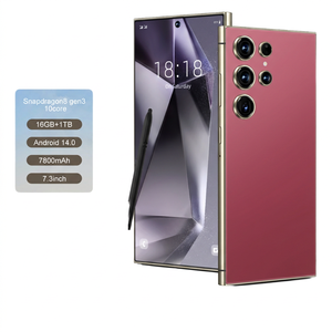 สมาร์ทโฟน Android รุ่น S24 Ultra+ ดีไซน์พับได้ใหม่ล่าสุดปี 2026 กล้อง 108MP รองรับซิมคู่ CDMA หน้าจอ HD ภาษาอังกฤษ LCD 5G ความจุ 1TB - Product Image 1