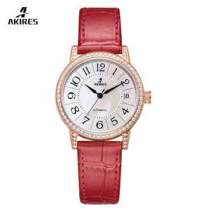 Akires de moda <span class=keywords><strong>Visible</strong></span> movimiento suizo <span class=keywords><strong>reloj</strong></span> mecánico para las mujeres automático <span class=keywords><strong>reloj</strong></span> de <span class=keywords><strong>reloj</strong></span> de la mujer - Product Image 1