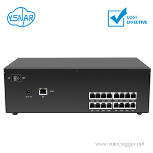 16CH điện thoại ghi âm giọng nói hệ thống với 1TB HDD & SDK/API, 7116hl độc giọng nói logger điện thoại ghi âm với Linux OS SDK - Product Image 2