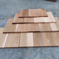Panneaux et panneaux de bois de cèdre rouge de taille personnalisée pour le revêtement de murs intérieurs et les solutions de plafond