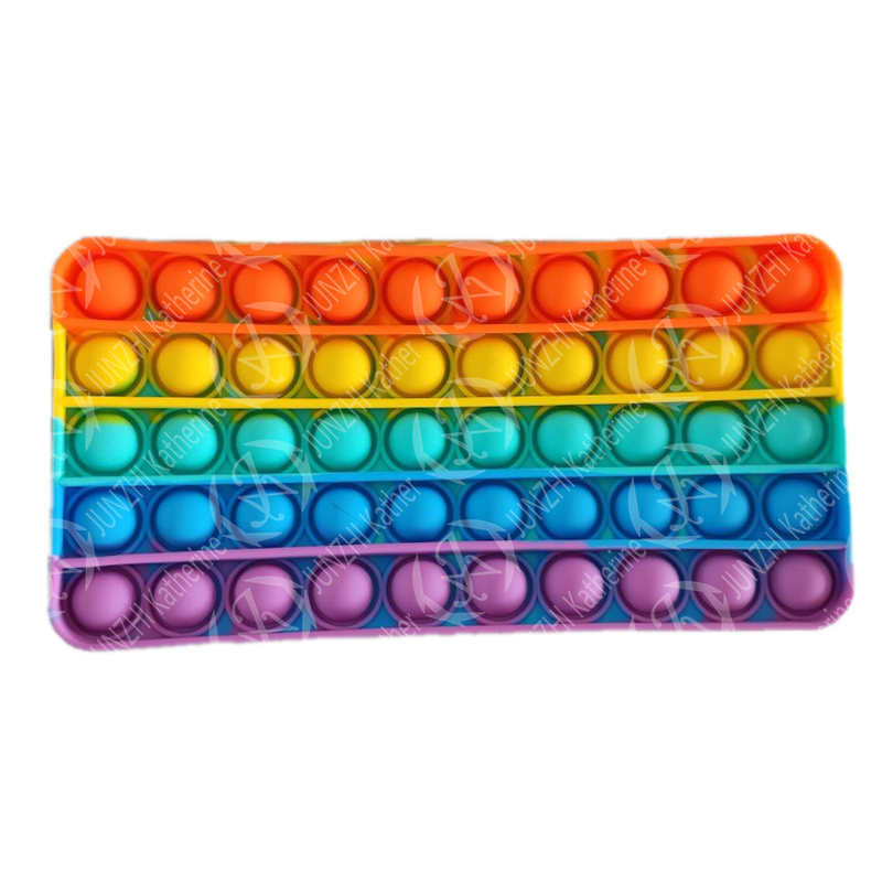 Fidget Stress Relief Student Pop Popper Pencil Box