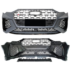 Kit de carrosserie en PP pour 2020 2021 Q3 mise à niveau vers la Grille de diffuseur arrière de pare-chocs avant <span class=keywords><strong>RSQ3</strong></span> - Product Image 2