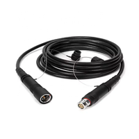 Câble hybride tactique blindé en acier DuraTAC compatible Lemo SMPTE 311M avec bobine pour convertisseur EFP vers fibre 4K