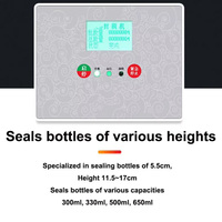 Oferta Especial: Selladora de Latas Eléctrica Digital Automática Sin Rotación, Económica, de Bajo MOQ y Fácil de Operar para Sellado por Inducción de Bebidas