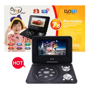 TNTSTAR TNT-780 New evd system portable dvd player with game handel
