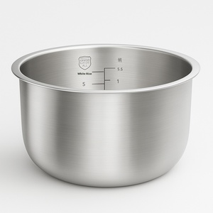 Zojirush B350 3L Phổ Thực Phẩm Lớp Không Lớp Phủ Thép Không Gỉ 316 Hướng Dẫn Sử Dụng Nồi Cơm Điện Bên Trong Nồi Phụ Kiện Cho Hộ Gia Đình Sử Dụng - Product Image 1