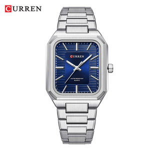 For 8457 Luxury Cartoon Coin Business Quartz Wristwatch Stainless Steel Band Waterproof 3BAR Men's <b>Watch</b> - Product Image 2