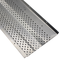 Filtre à feuilles en alliage d'aluminium durable, résistant au feu et à la corrosion, avec garantie de 5 ans, style moderne, protection pour villas